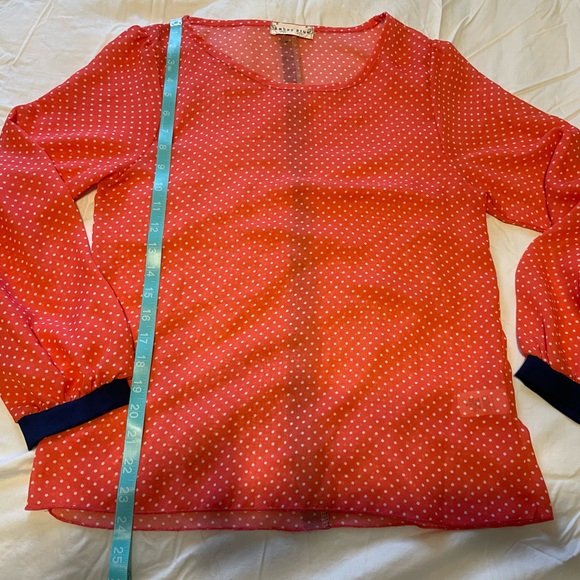 Amber Blue blouse. - Picture 1 of 8